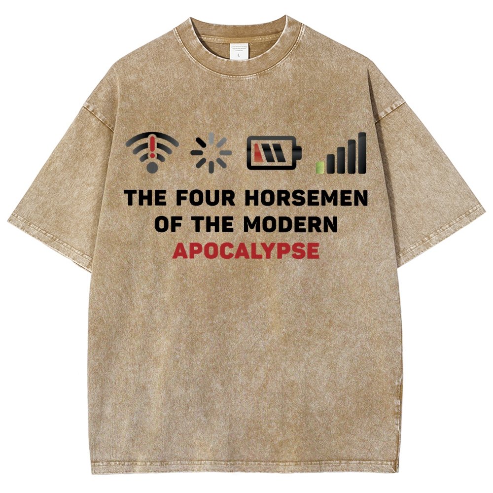 Four Horsemen Vintage Distressed T-shirt