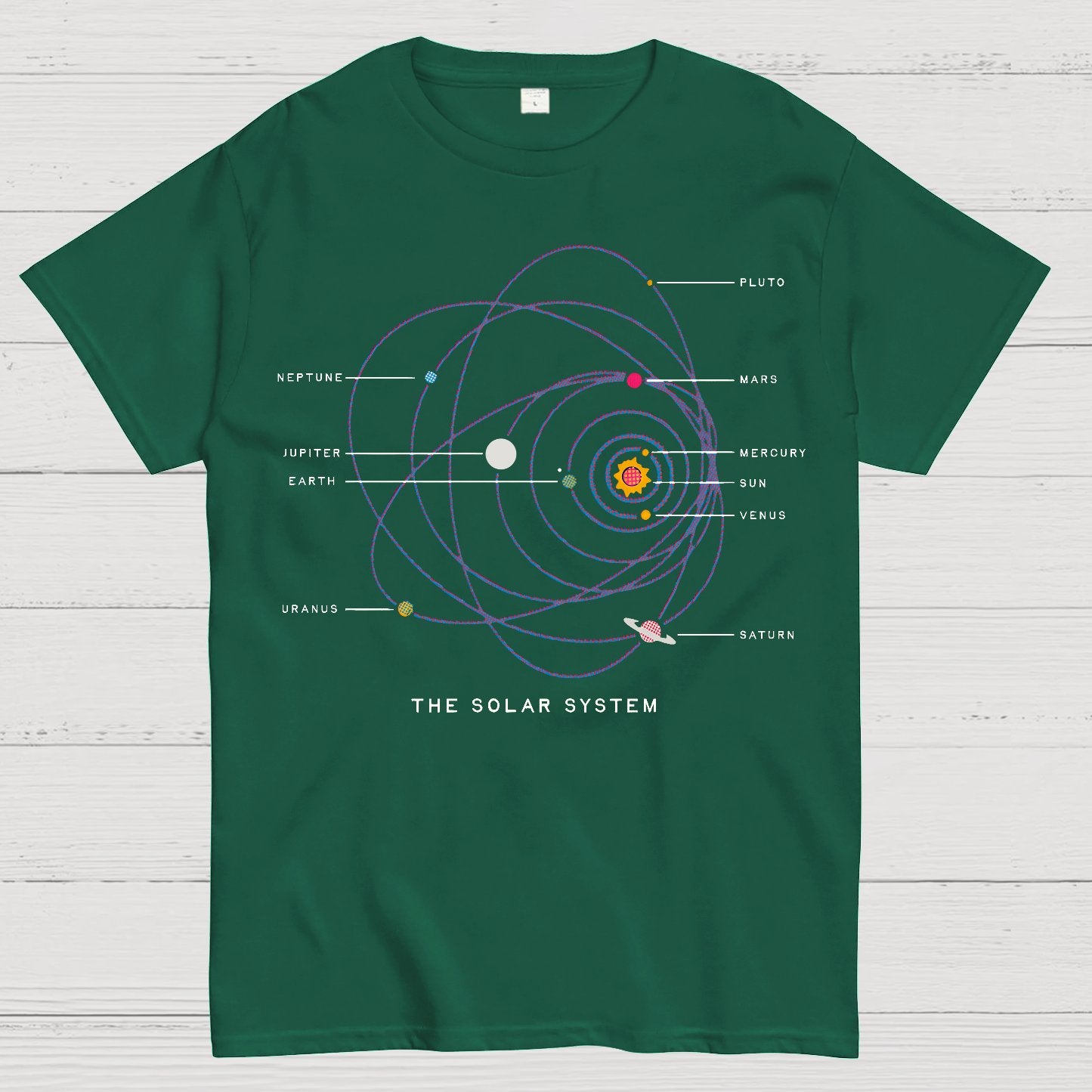 New Solar System Geek T-Shirt