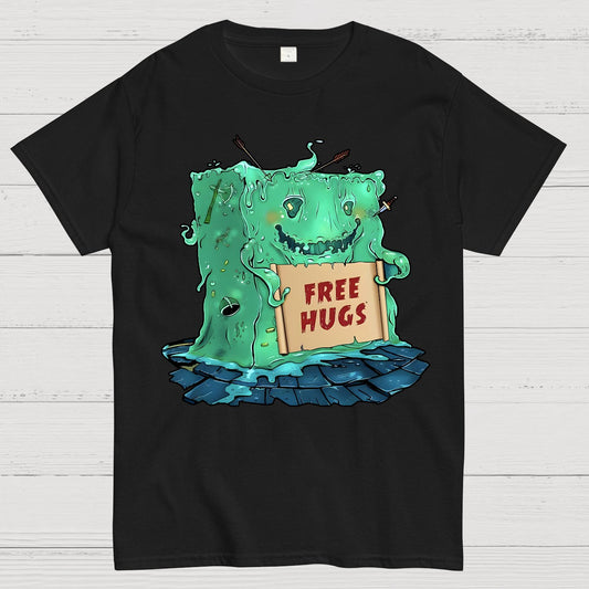 Gelatinous Cube free hugs Geek T-Shirt