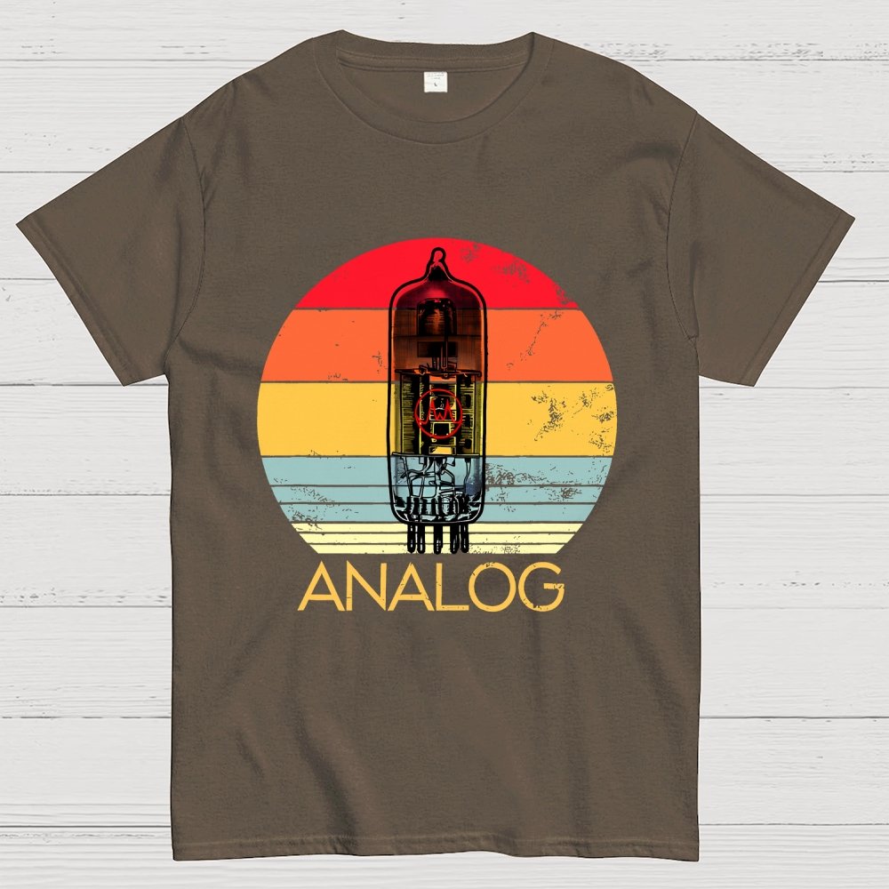 Vacuum Tube Analog Geek T-Shirt