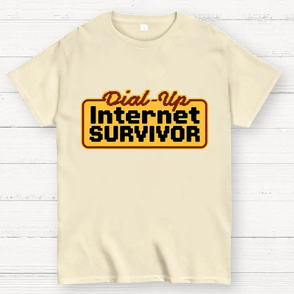 Dial-up Internet Survivor Geek T-Shirt