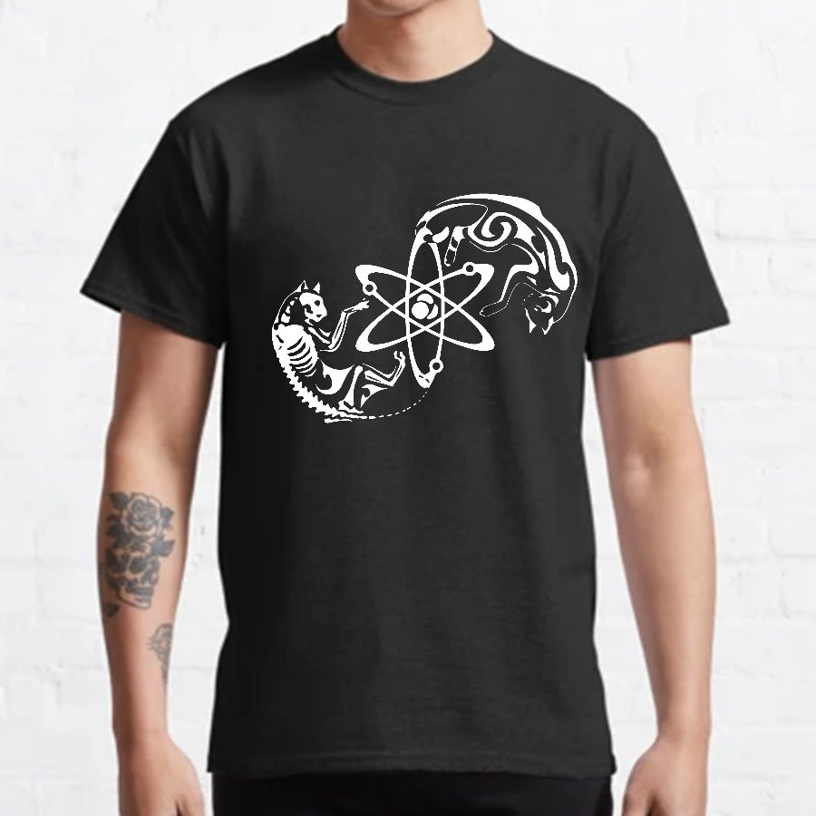 Science Cat Geek Geeky T-Shirt