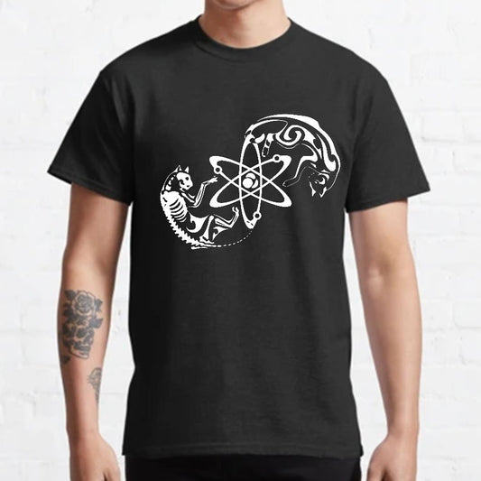 Science Cat Geek Geeky T-Shirt