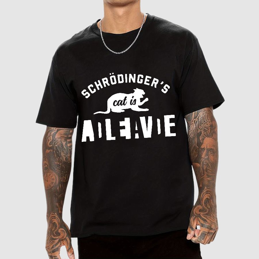 Schrodinger's Cat Geeky T-Shirt