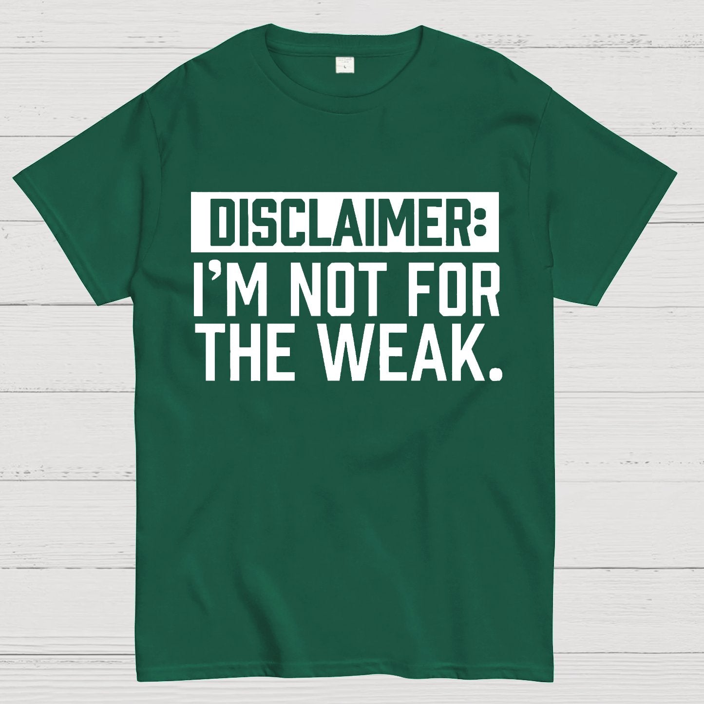I Am Not For The Weak Geek T-Shirt