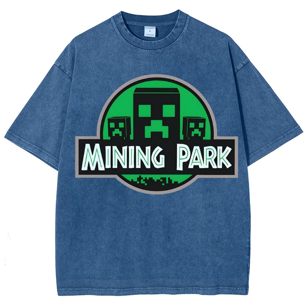 Mining Park Vintage Distressed T-shirt