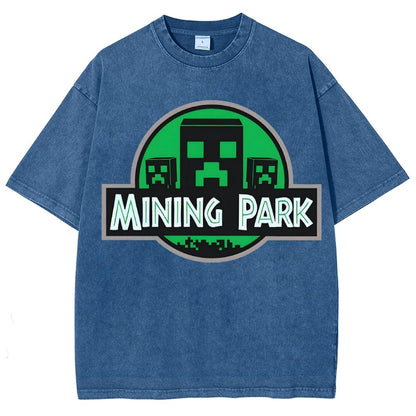 Mining Park Vintage Distressed T-shirt