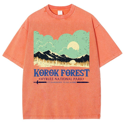 Legendary Forest Vintage Distressed T-shirt