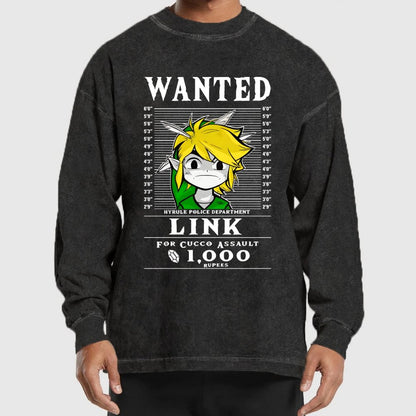 I Am A Gamer Washed Long Sleeve Tee