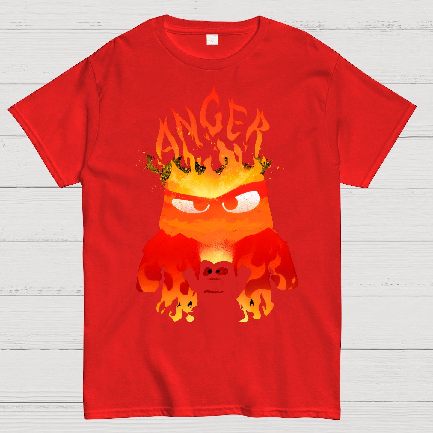 Anger Fire Geek T-Shirt