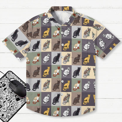 Cats Geek Hawaiian Shirt
