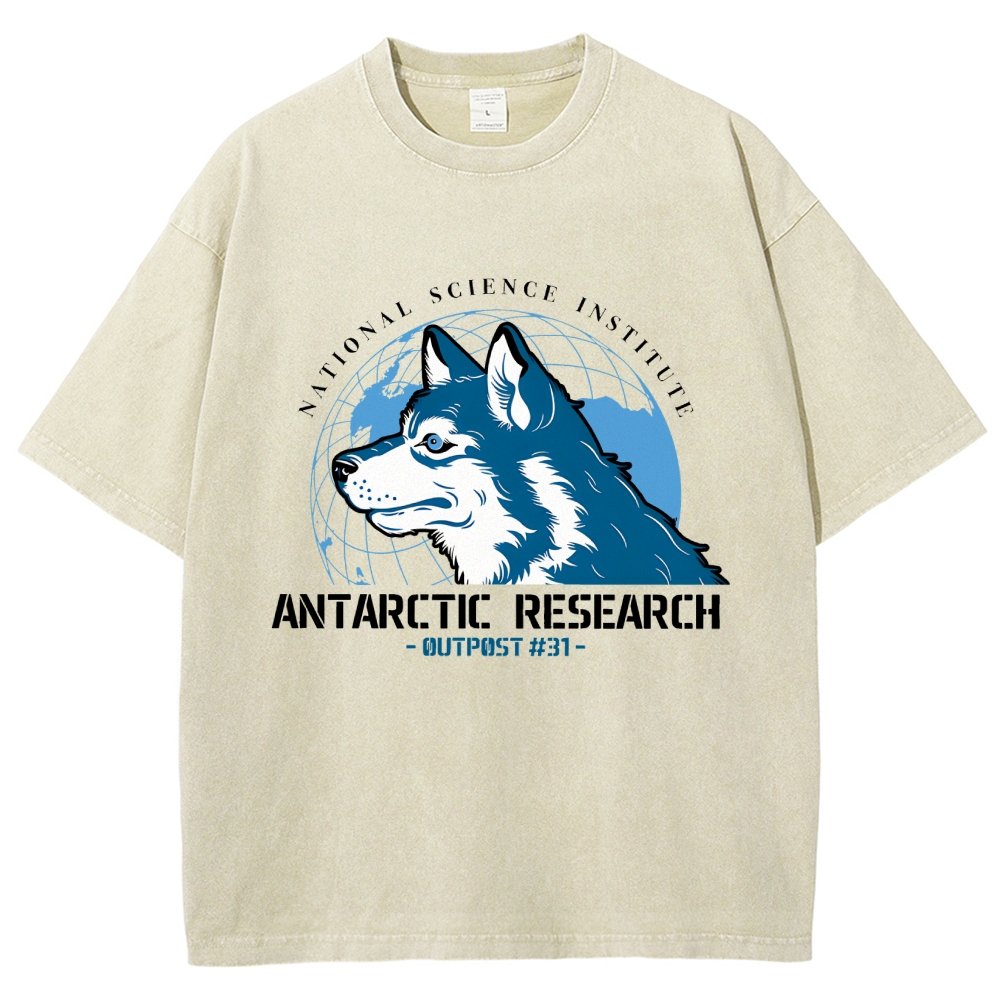 National Science Institute Outpost 31 Vintage Distressed T-shirt