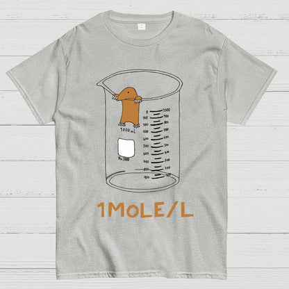 Ute One Mole Per Liter Chemistry Avogadros Day Geek T-Shirt