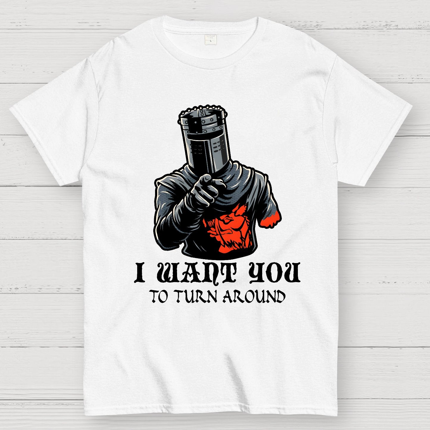 I Want You To Turn Around Geek T-Shirt