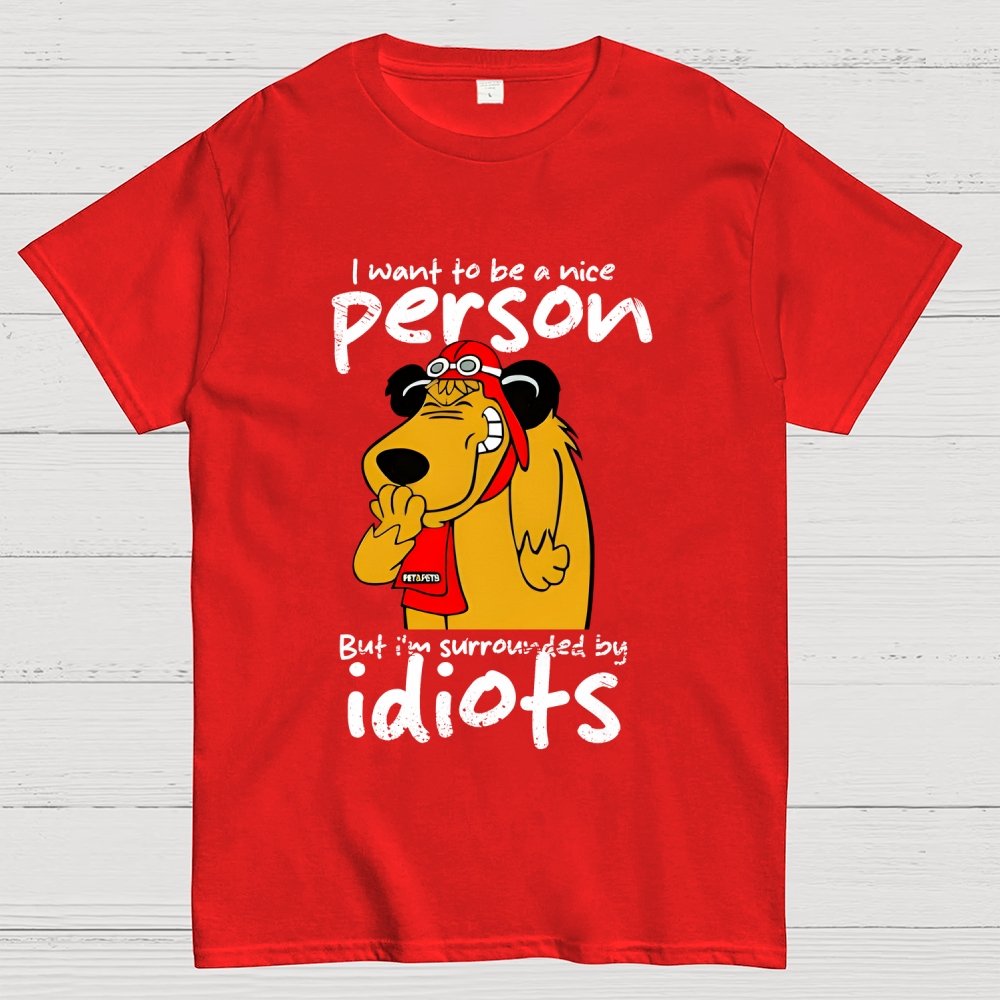 Sourronded by idiots Unisex Geek T-Shirt