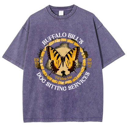 Wild Buffalo Services Vintage Distressed T-shirt