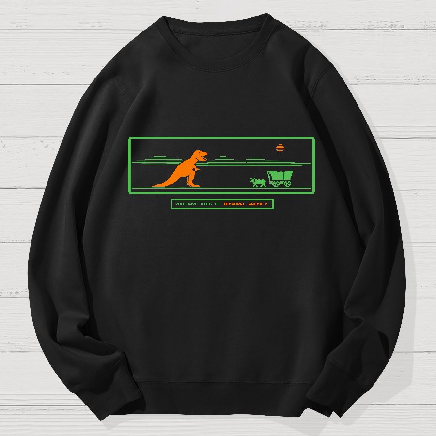 A Wormhole in Oregon Geek Cotton Sweatshirt