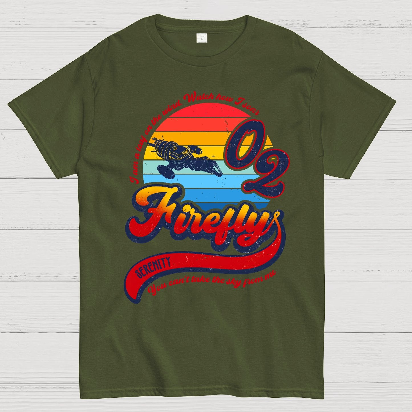 A Leaf On The Wind Geek T-Shirt