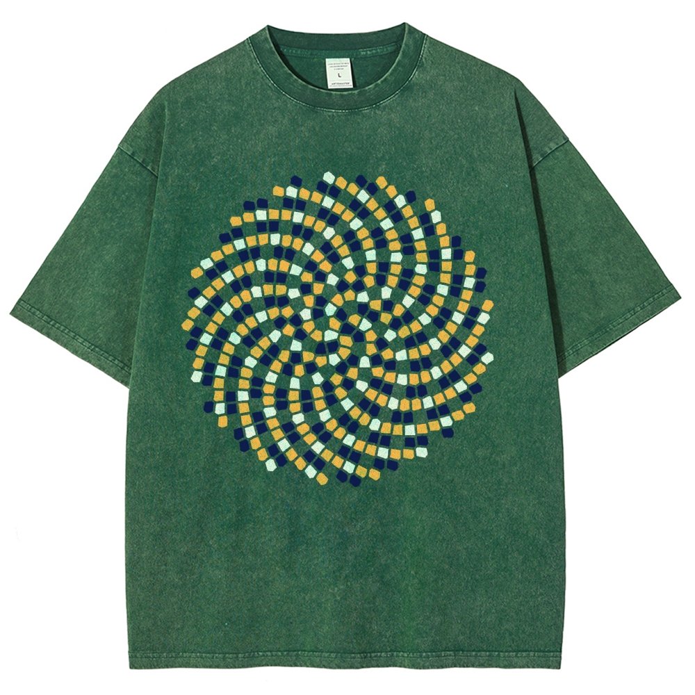 Fibonacci modulus Vintage Distressed T-shirt