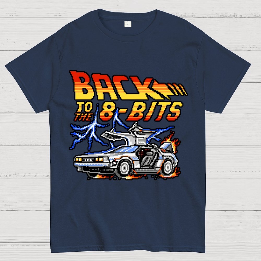 Back To The 8 Bits Geek T-Shirt