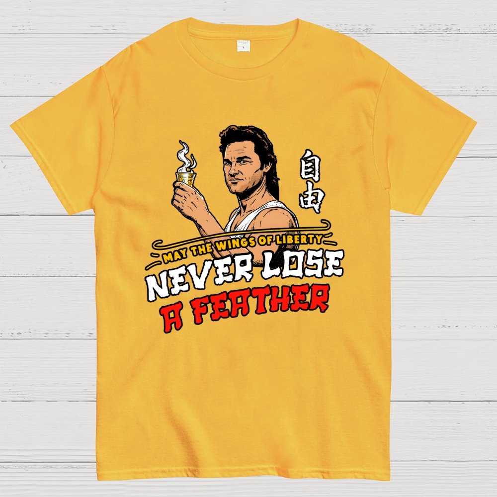 May the Wings of Liberty Never Lose a Feather Geek T-Shirt