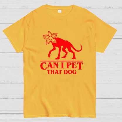 Can I Pet That Dog Demo gorgo Devil Geek T-Shirt