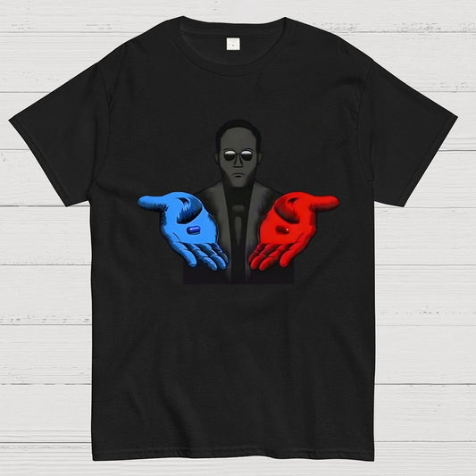 Red pill  Blue pill Geek T-Shirt
