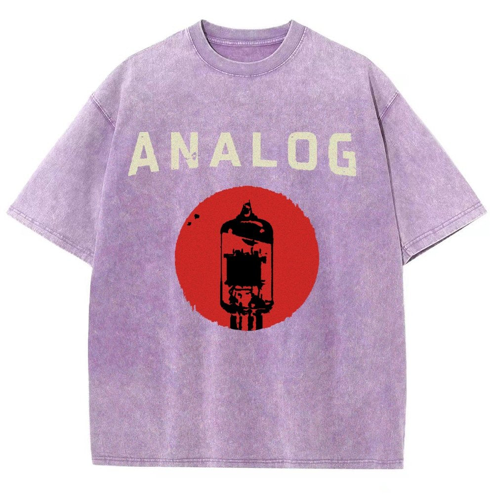 Vacuum Tube Analog Distressed Vintage Distressed T-shirt