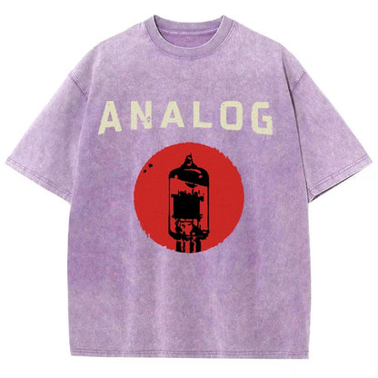 Vacuum Tube Analog Distressed Vintage Distressed T-shirt