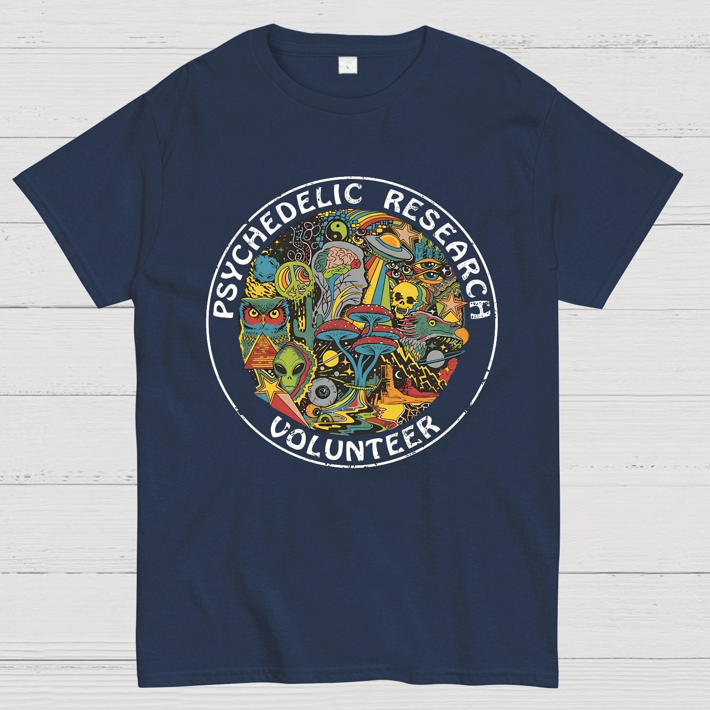 Psychedelic Research Volunteer Geek T-Shirt