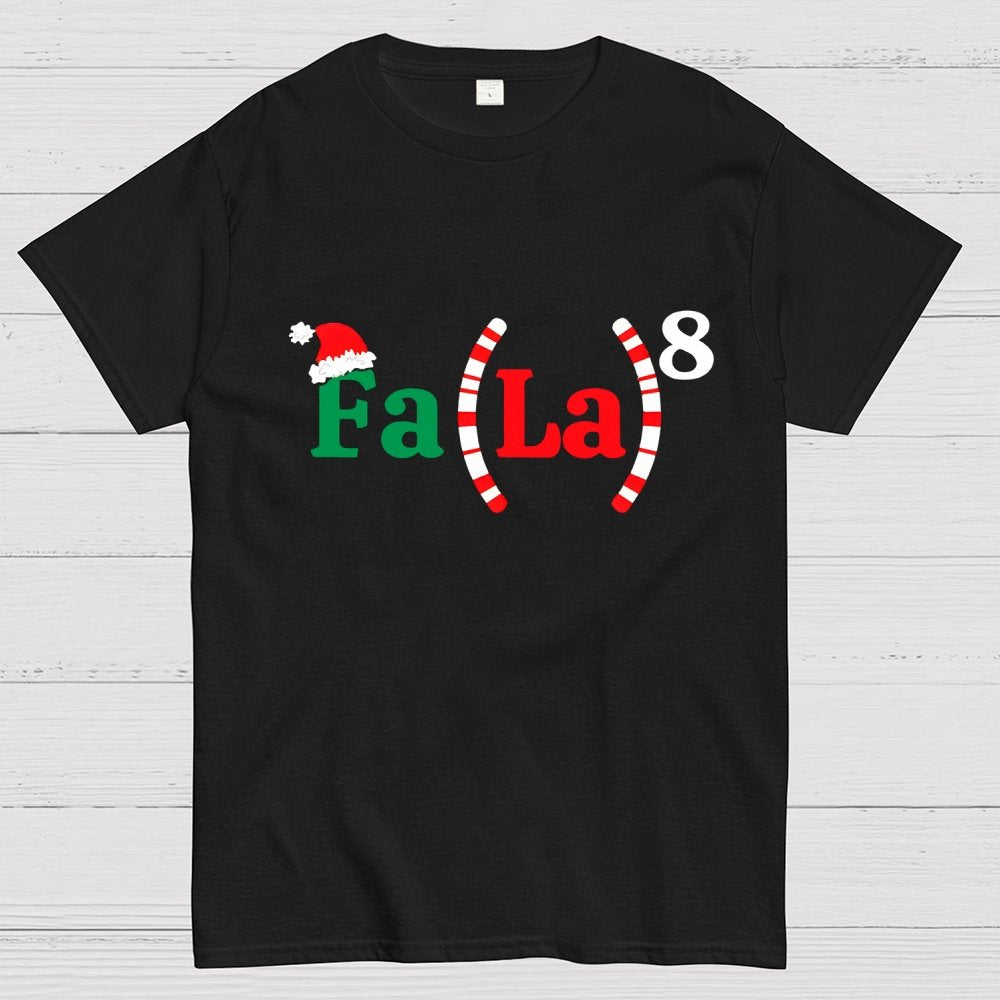 Fa La La La La Christmas Math Geek T-Shirt