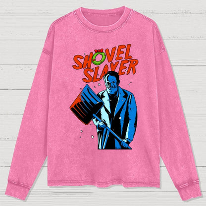 Shovel Slayer Washed Long Sleeve Tee
