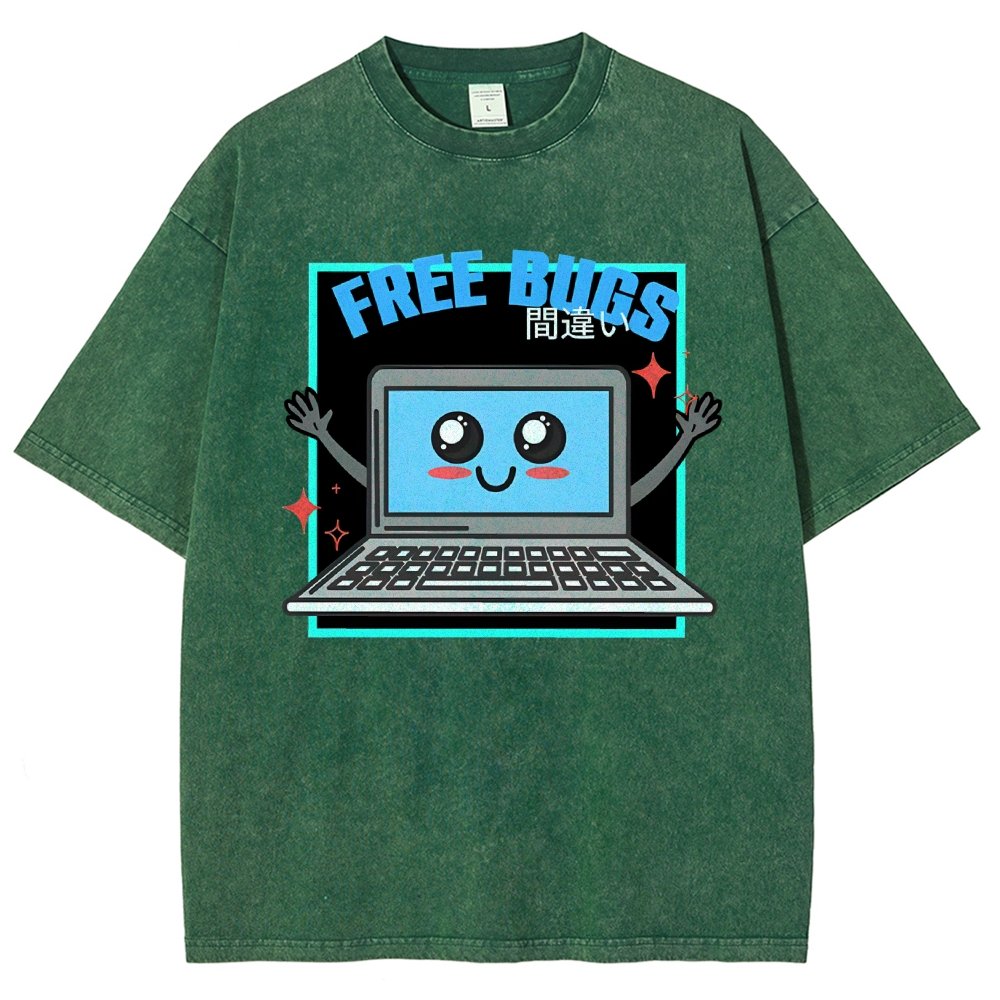 Free Bugs Vintage Distressed T-shirt