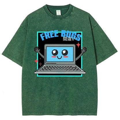 Free Bugs Vintage Distressed T-shirt