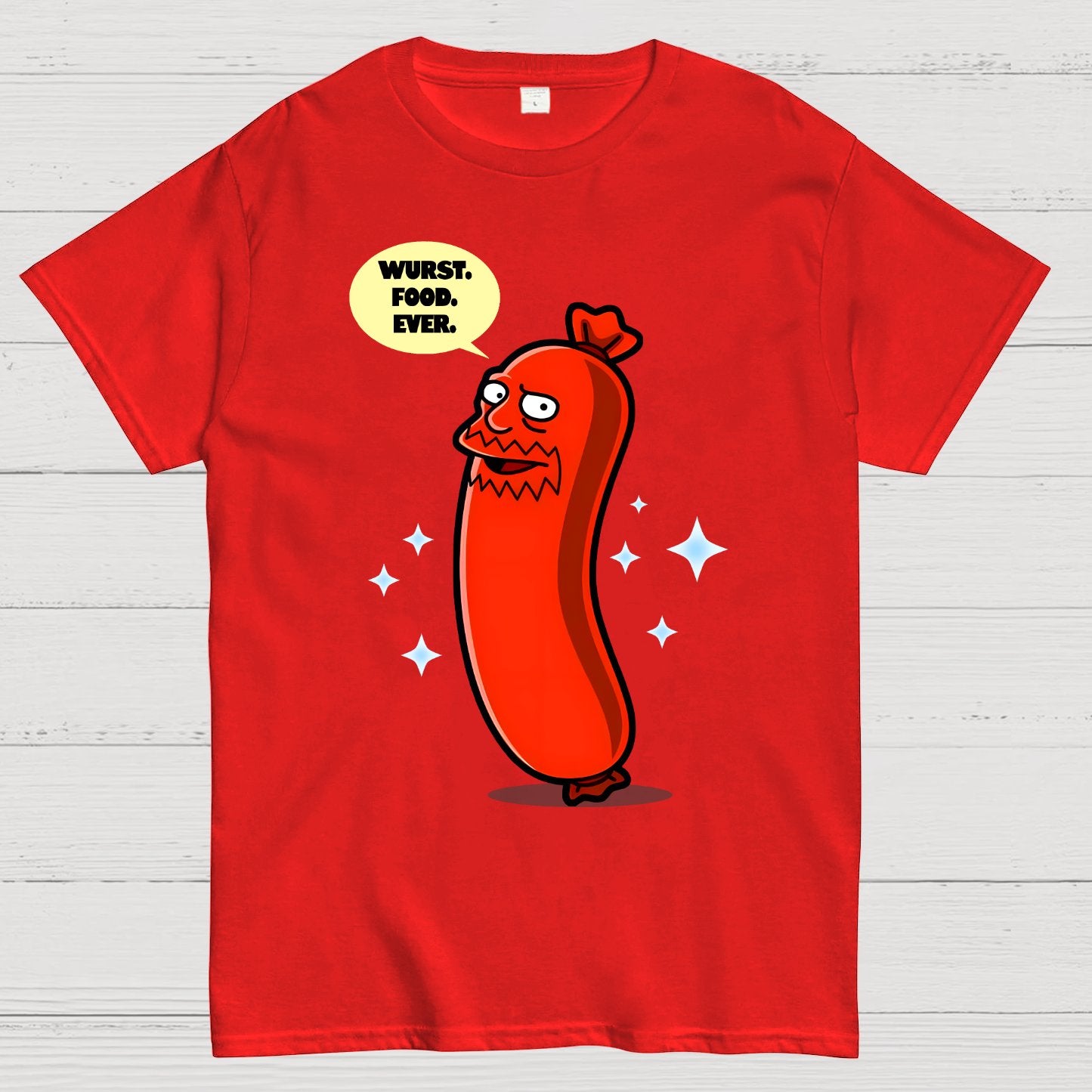 Wurst Food Ever Geek T-Shirt