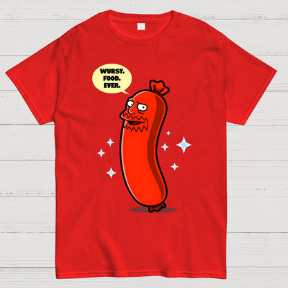 Wurst Food Ever Geek T-Shirt