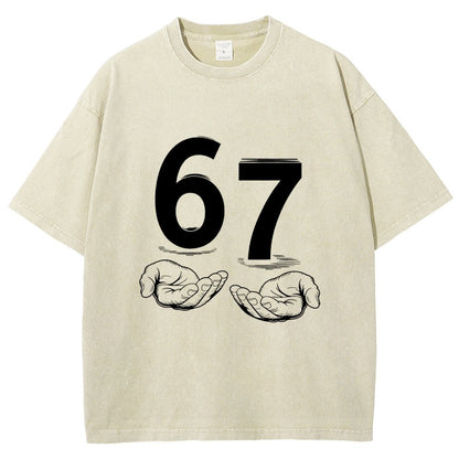 Six Seven Vintage Distressed T-shirt