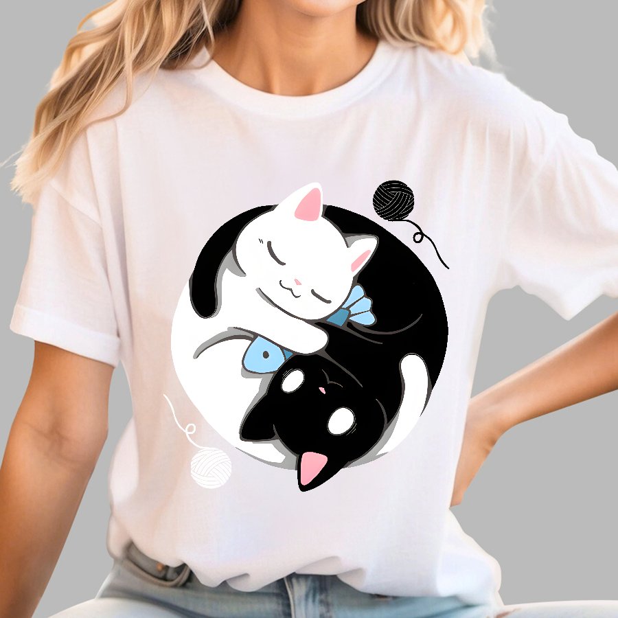 Balance Kittens Geek T-Shirt