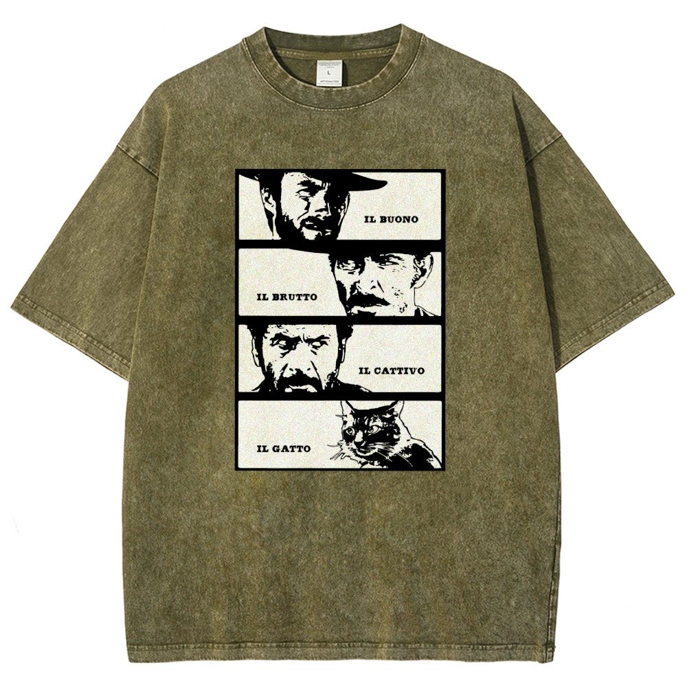 Four Buddies Vintage Distressed T-shirt