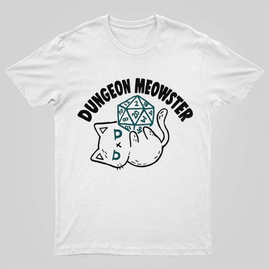 The Dungeon Meowster Geeky T-Shirt