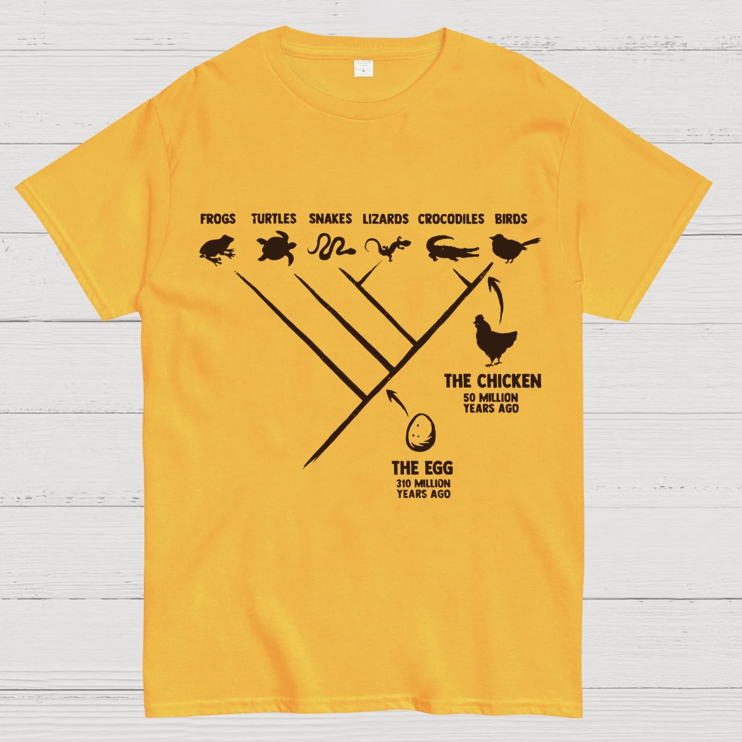 The Chicken And The Egg Science Geek T-Shirt