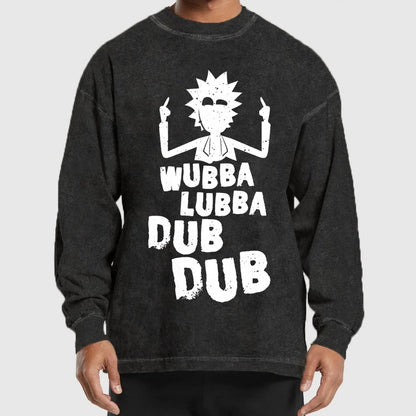 Zibba Zubba Zub Zub Washed Long Sleeve Tee