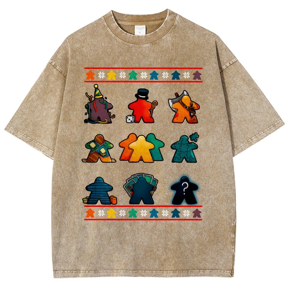 Ugly Boardgame Vintage Distressed T-shirt
