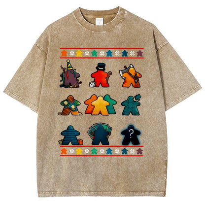 Ugly Boardgame Vintage Distressed T-shirt