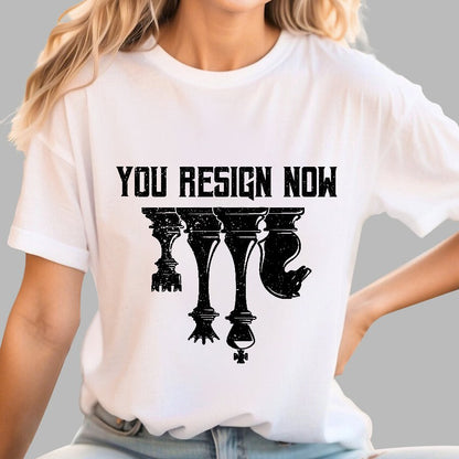 Chess You Resign Now Geek T-Shirt