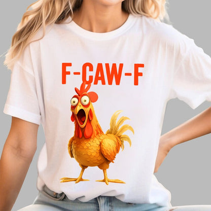 F-Caw-F Chicken Geek T-Shirt