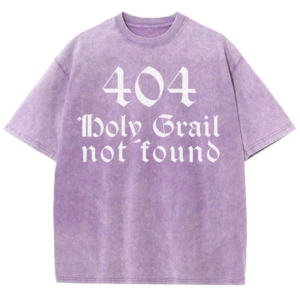 Holy Grail Not Found Vintage Distressed T-shirt