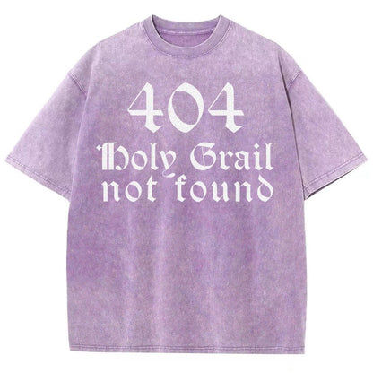 Holy Grail Not Found Vintage Distressed T-shirt