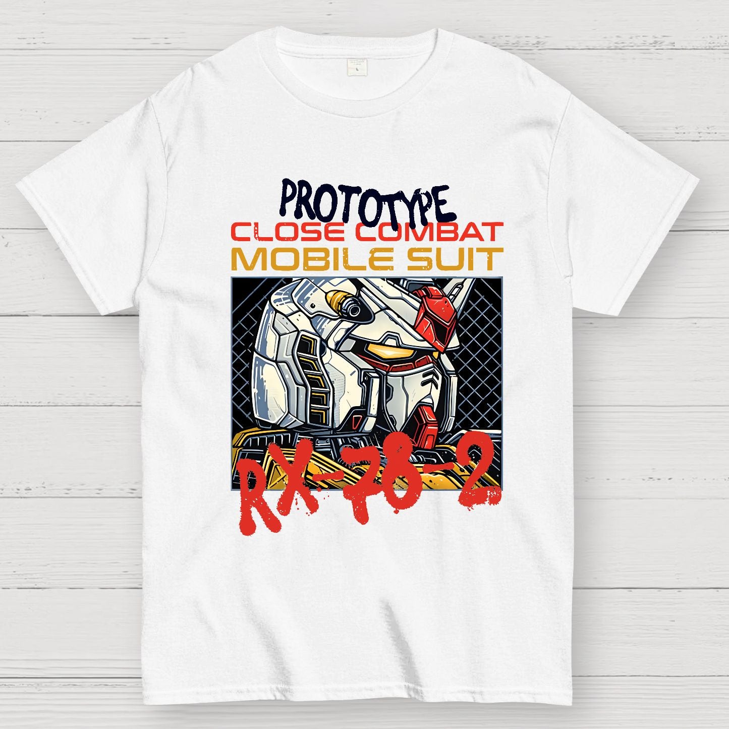 Close Combat Mobile Suit Geek T-Shirt