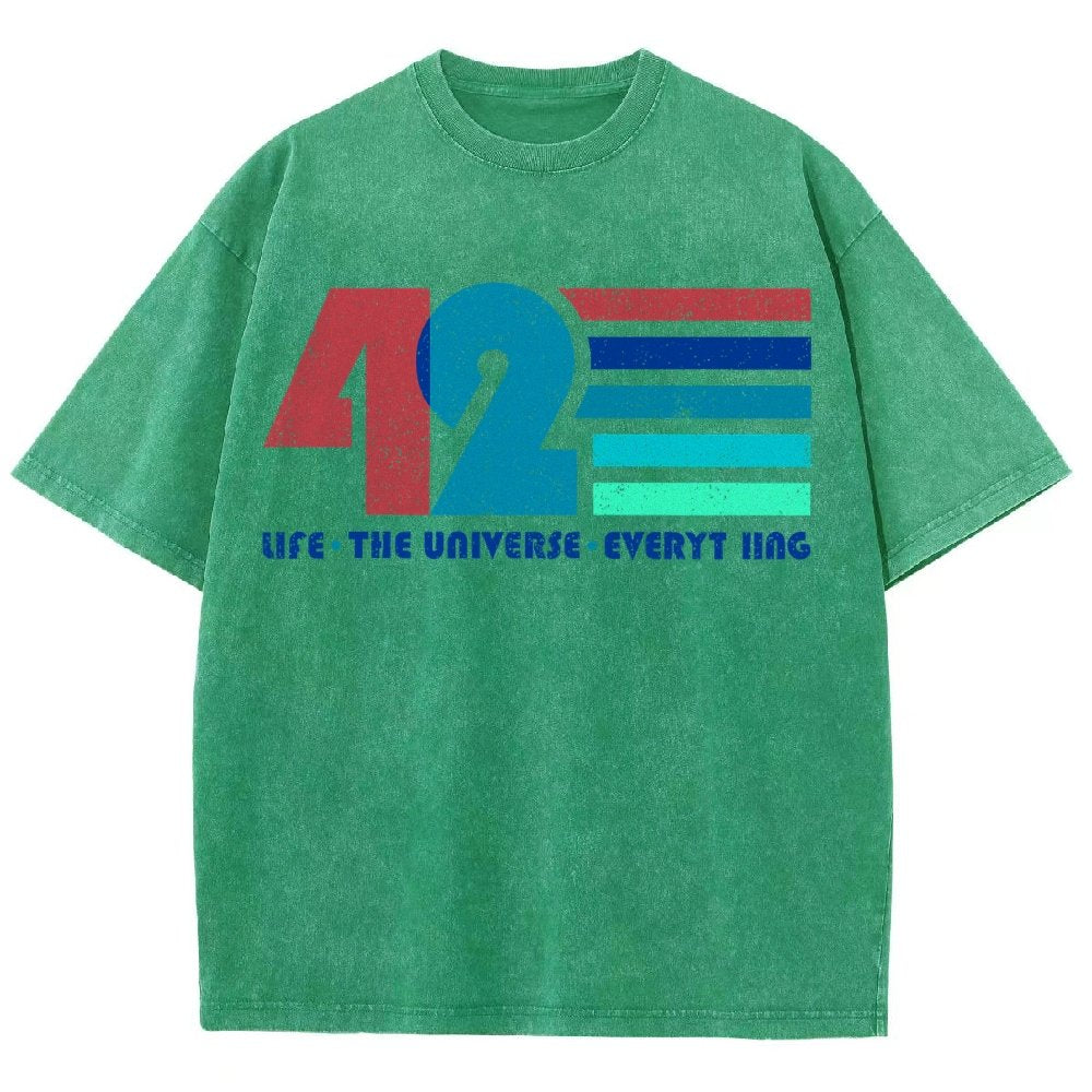 The Answer Is 42 Vintage Distressed T-shirt